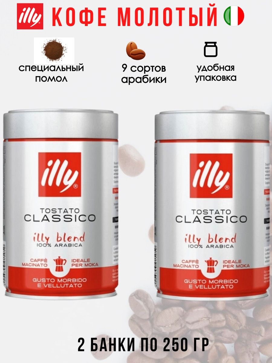 Купить Кофе Illy Молотый В Банках