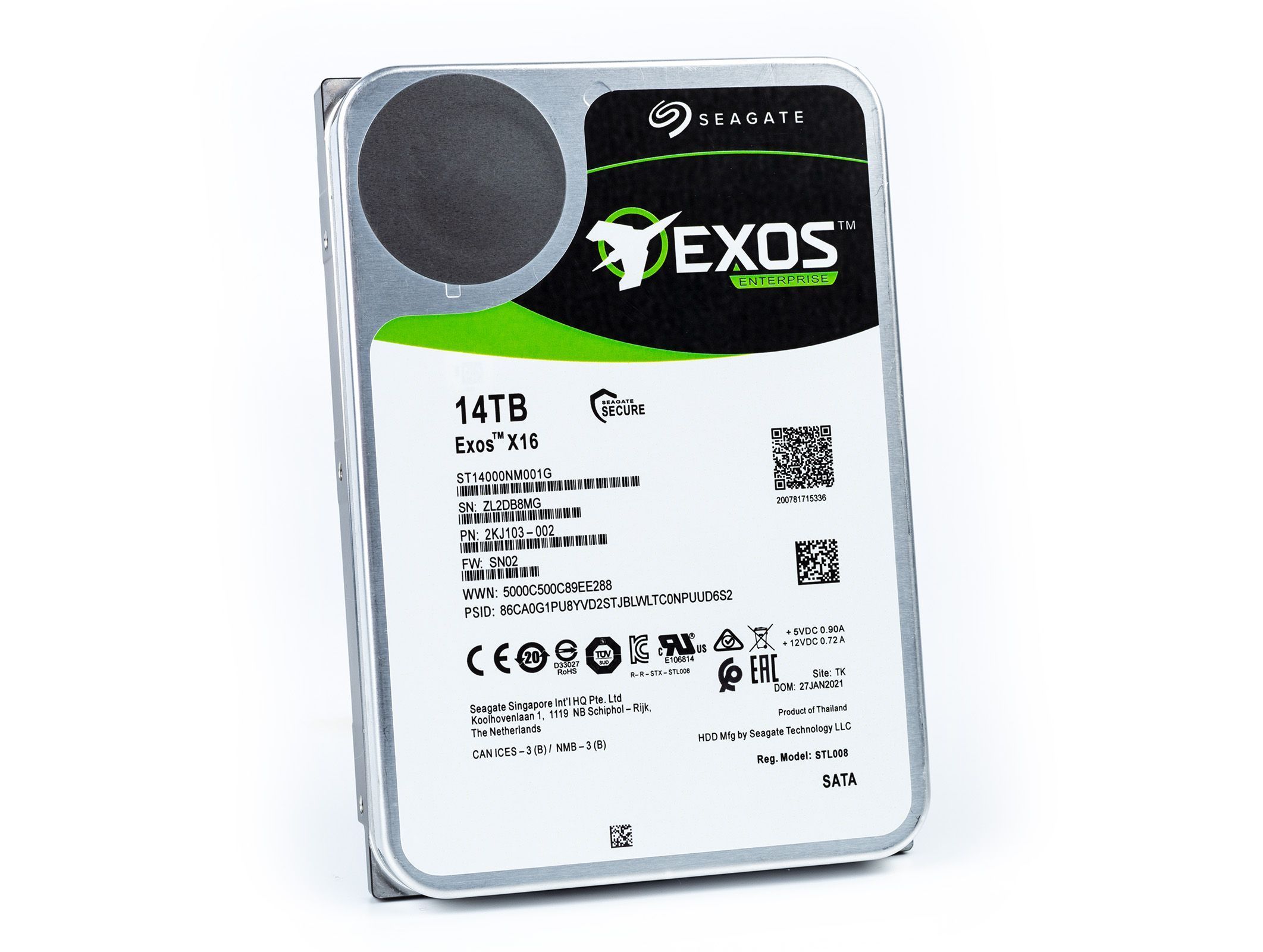 Seagate14ТБВнутреннийжесткийдискExosX16(ST1400NM001G)