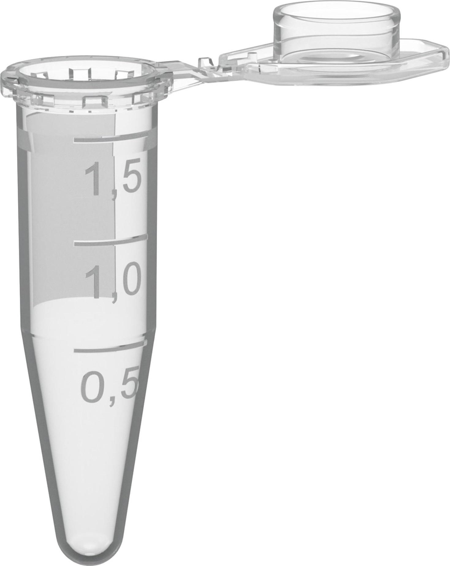 Пробирка лабораторная Перинт 1.5 мл (500 штук в упаковке)