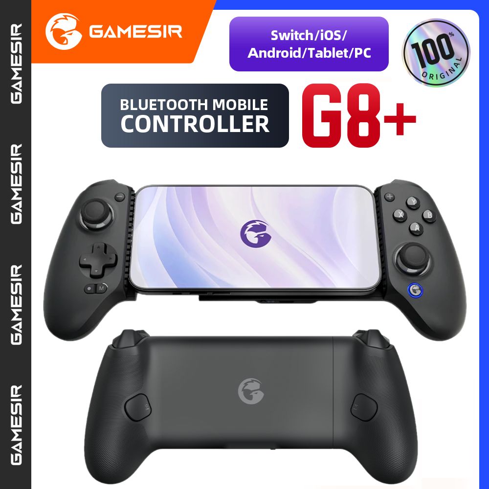 GamesirG8+BluetoothМобильныйигровойконтроллердляNintendoSwitchPCIOSAndroidTabletсджойстикомHallEffect