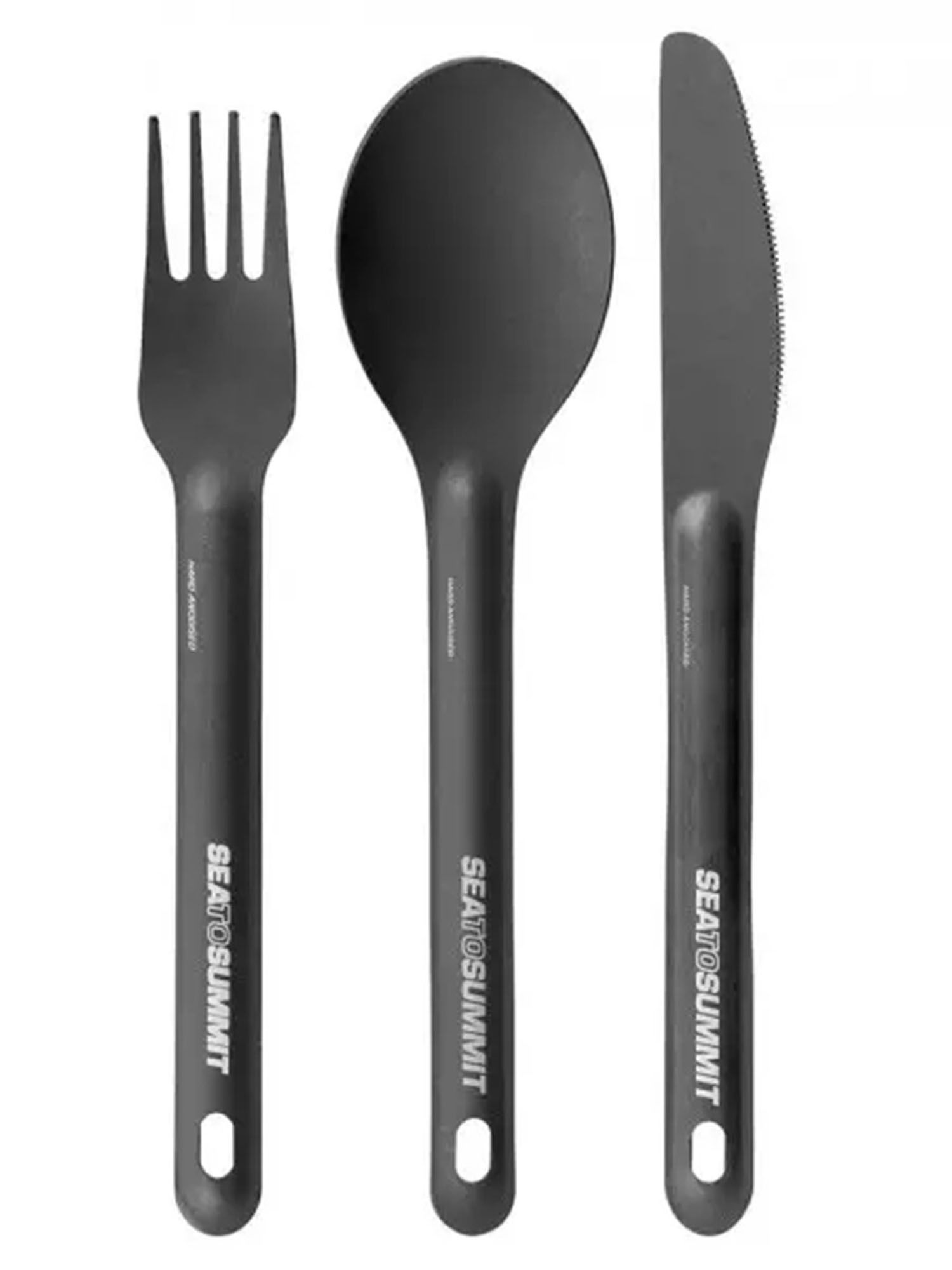 Столовые Приборы Sea To Summit Alphalight Cutlery Set 3Pc Knife/Fork And Spoon Grey Anodised (Б/Р)