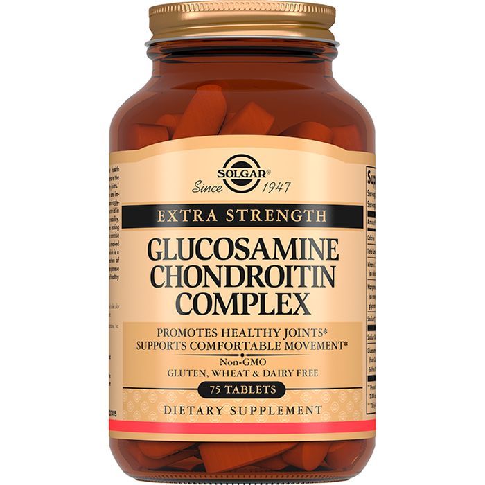 Solgar, Glucosamine Chondroitin Complex "Глюкозамин-Хондроитин", 75 таблеток