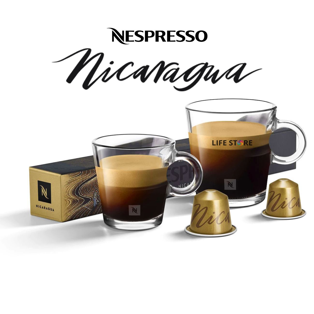 Кофе в капсулах Nespresso Nicaragua, упаковка 10 шт.