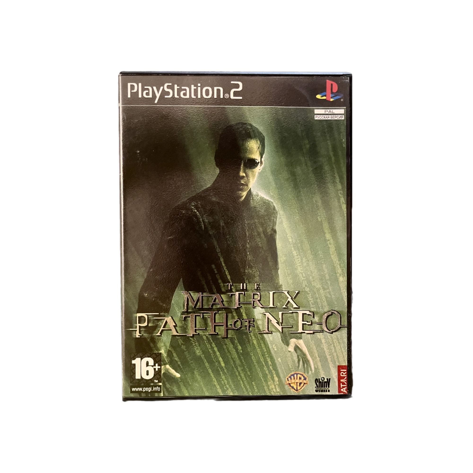 Игра Игра PS 2 The Matrix Path of Neo - Матрица Путь Нео (Action Adventure (Экшн, Приключения), Atari, 2005) (PlayStation 2, Оригинальный)