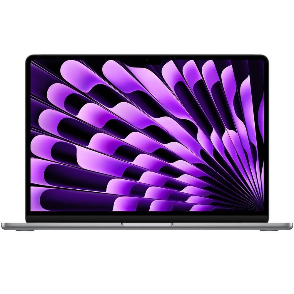 AppleНоутбукAppleMacBookAir152024M316/512GBSpaceGrayMXD13Ноутбук15.3",AppleM3(8CPU,10GPU),RAM16ГБ,SSD512ГБ,MacOS,(MXD13),серый,Английскаяраскладка