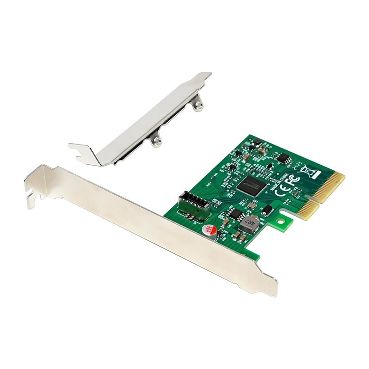 PCI-EX4наUSB3.220Гбит/сType-EкартарасширениясетевойадаптерASM3242чипдляWin7/Win8/Win10/Linux