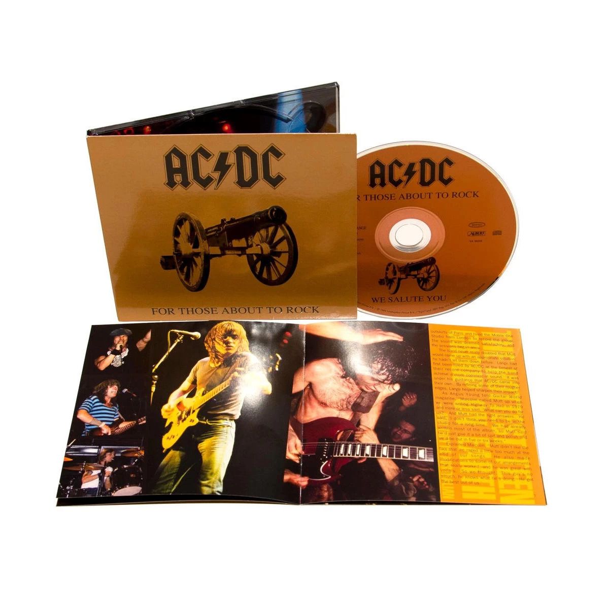 Музыкальный диск AC/DC - For Those About To Rock We Salute You (CD) 2003, Digipack