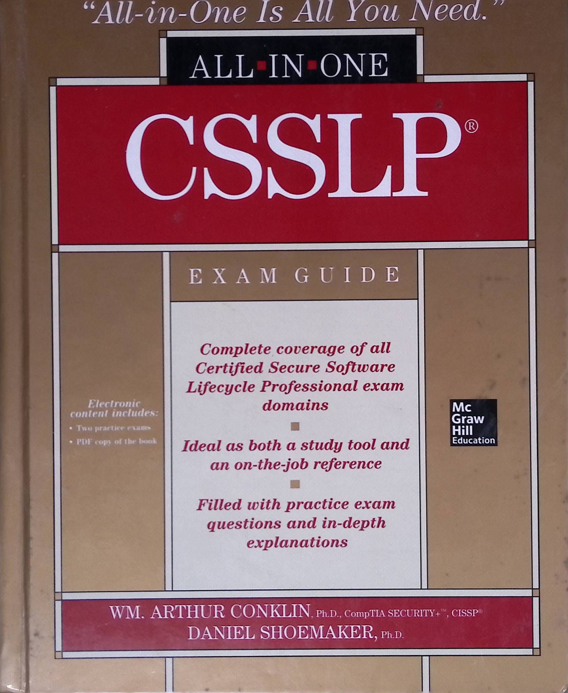 CSSLP Certification All-in-One Exam Guide (+ диск)