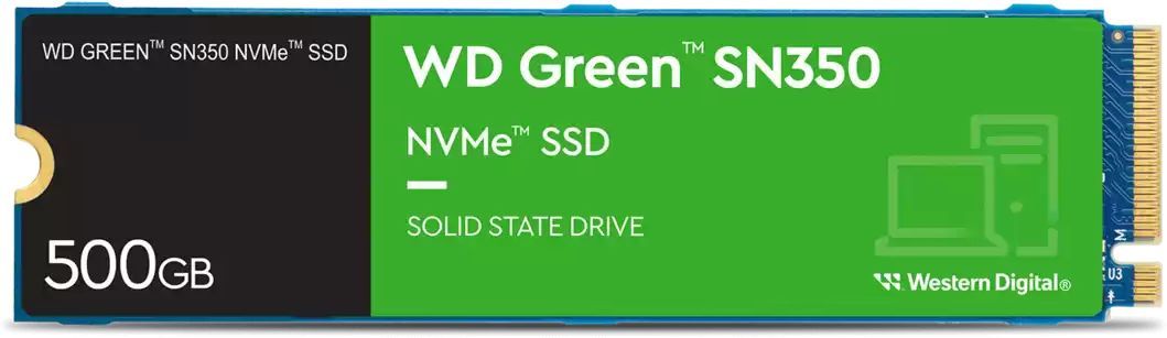 WD Western Digital 500 ГБ Внутренний SSD-диск WDS500G2G0C (WDS500G2G0C)