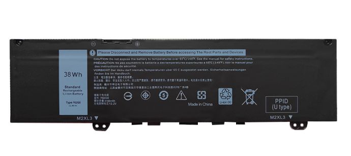 Аккумулятор для ноутбука Dell Vostro 5370 , P87G , Inspiron 5370 7373 7370 / F62G0 - батарея 3166mAh