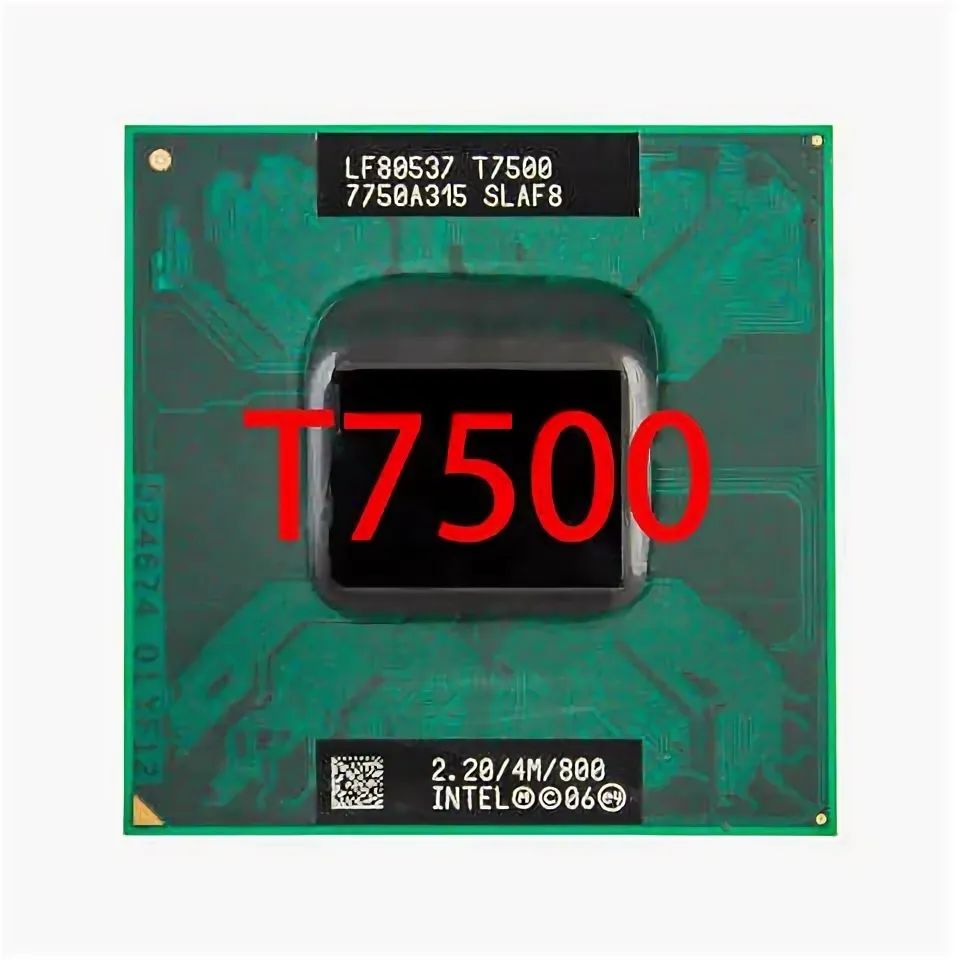 Intel core 2 duo t7500