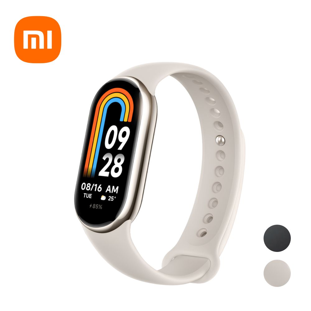 Фитнес-браслет Xiaomi Smart Band 8 (глобальная версия), бежевый. Уцененный товар