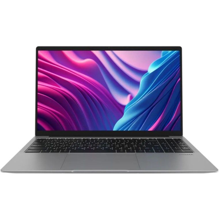 DigmaEVEC5403Ноутбук15.6",RAM4ГБ,SSD512ГБ,IntelUHDGraphics600,WindowsPro,(DN15CN-4BXW02),серый