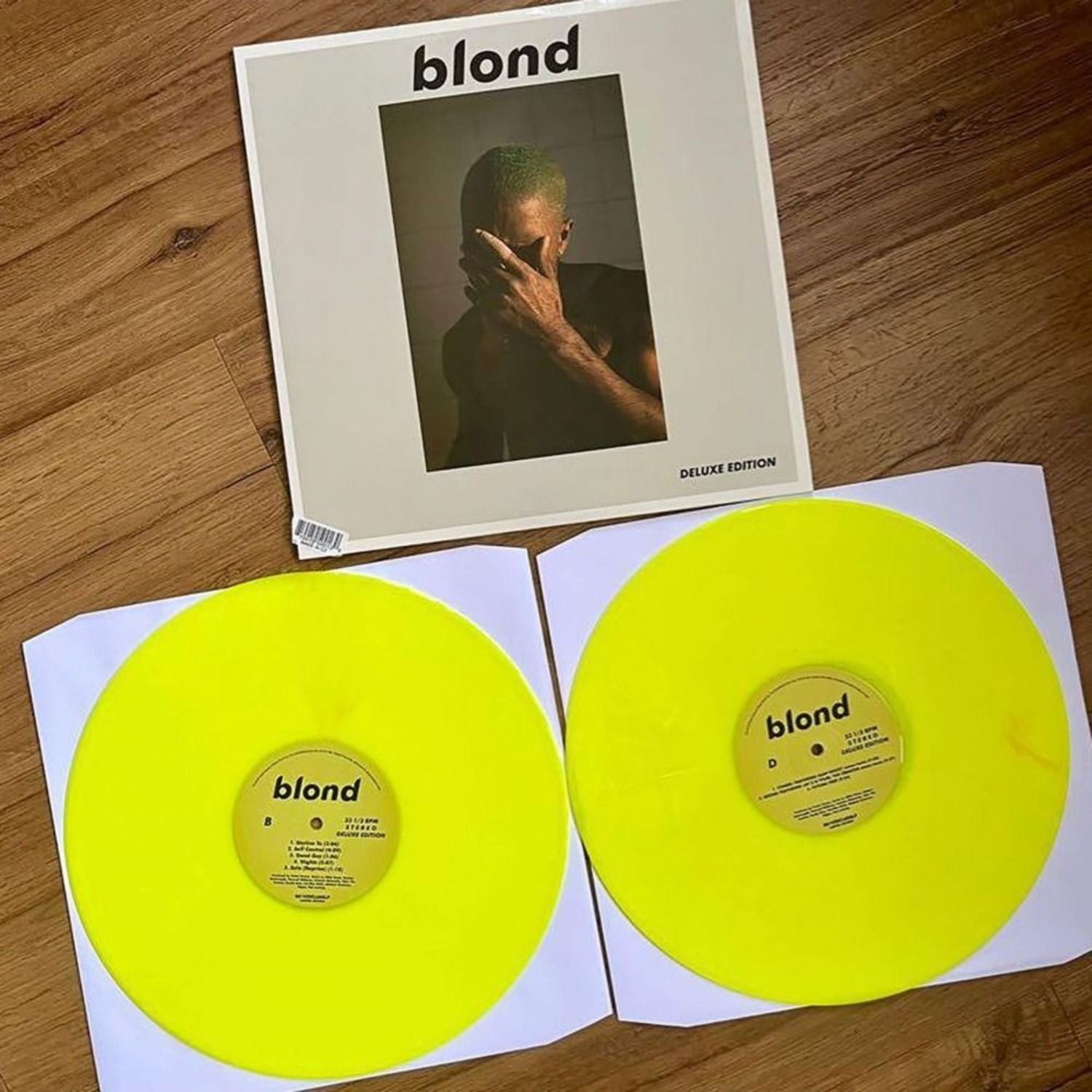 洋楽 FRAN OCEAN BLOND DELUXE EDITION 2LP Виниловая пластинка Frank Ocean - Blond 2 x Пластинки, LP, Album
