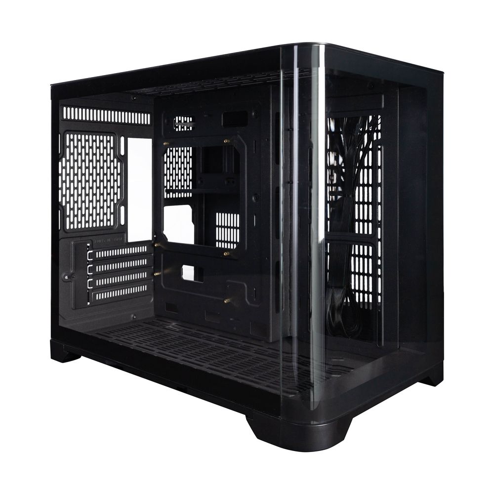 Корпус 1STPLAYER UVIEW UV6 Black mATX / UV6-BK