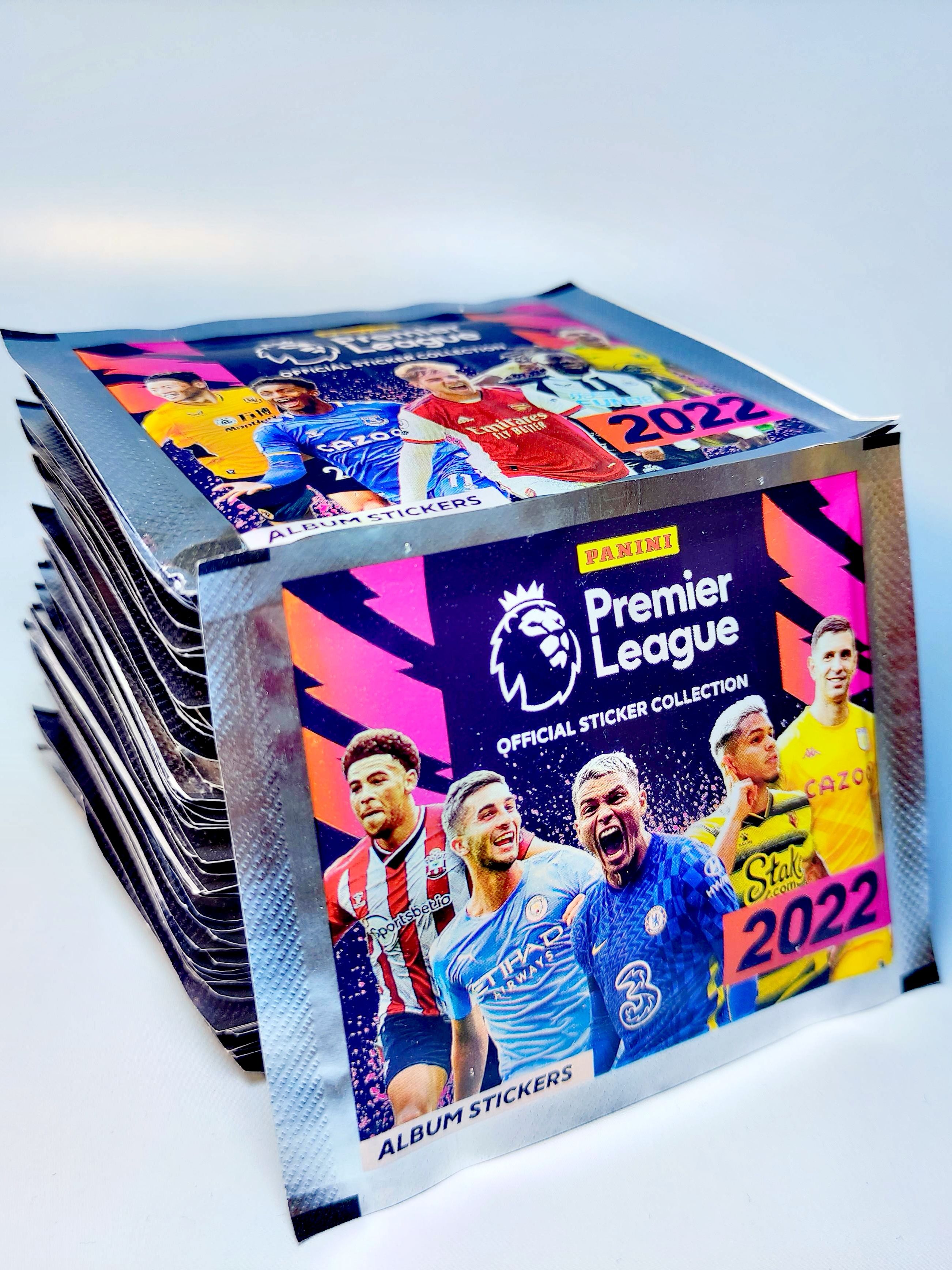 50 пакетиков наклейки panini АПЛ 2021-2022