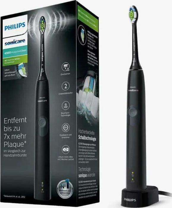 Philips Электрическая зубная щетка Sonicare, черный