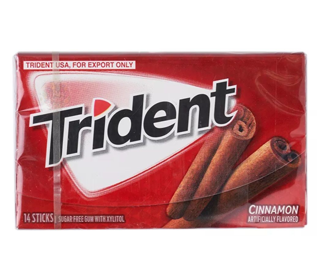 Жевательная резинка Trident Cinnamon 26 г, США