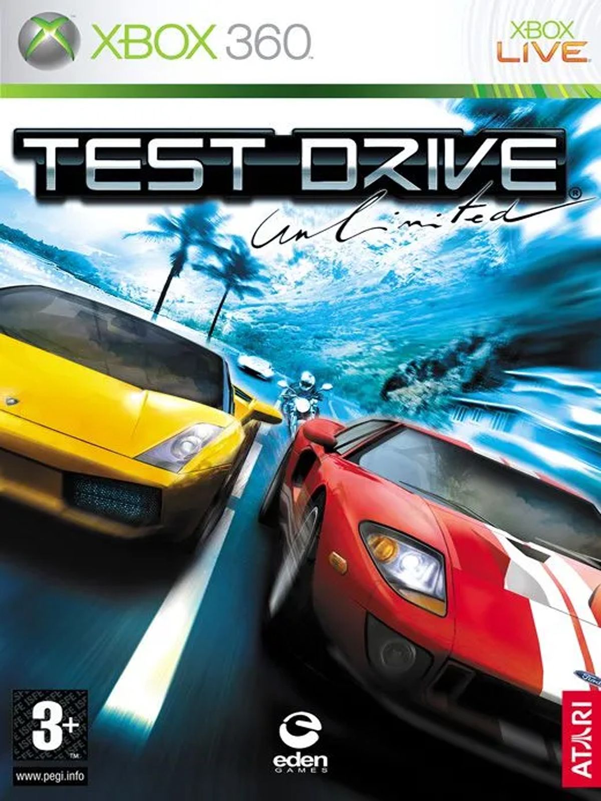 Test Drive Unlimited ENG Видеоигра на диске Xbox 360. Товар уцененный