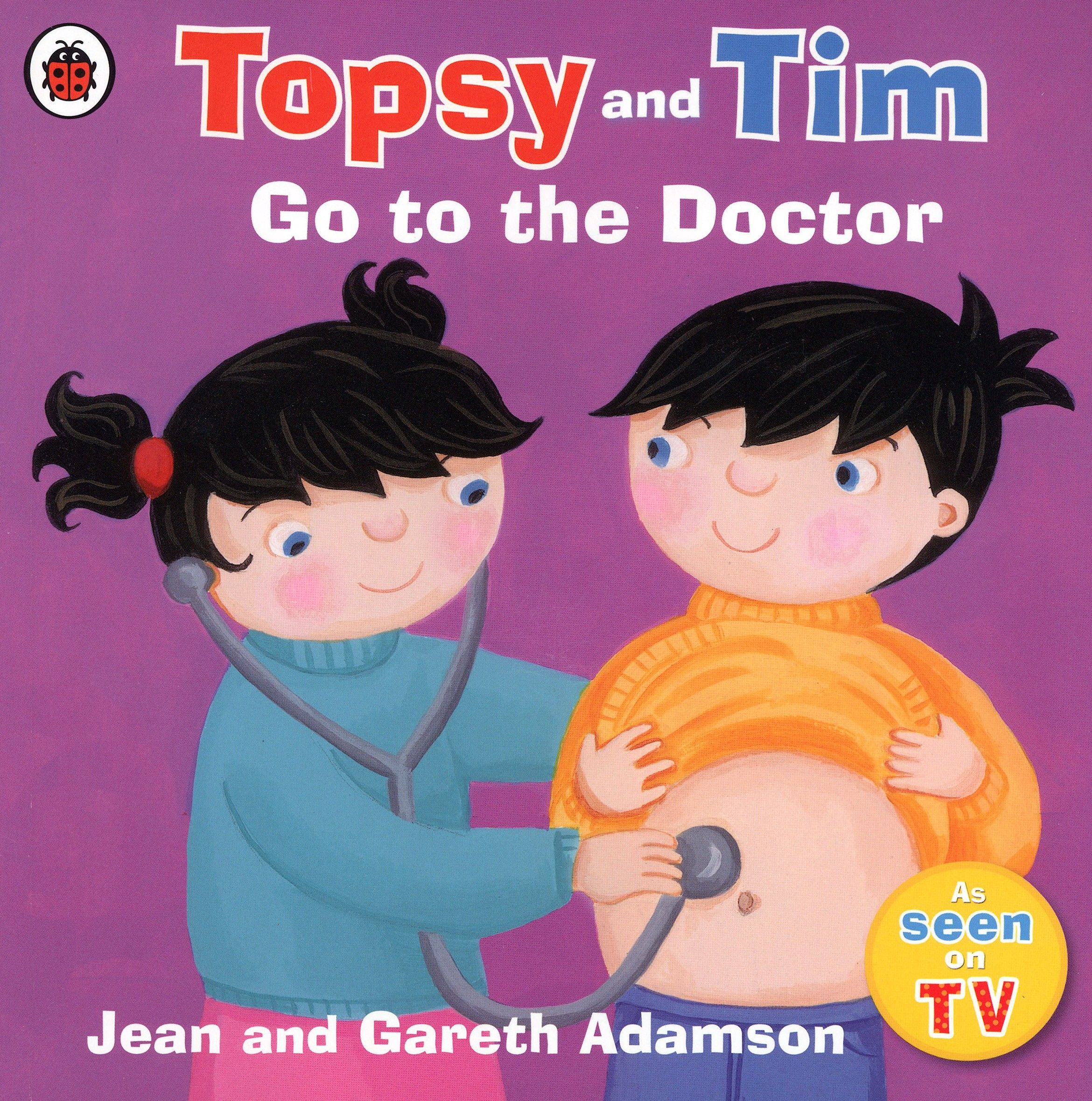 Topsy and Tim. Go to the Doctor / Книга на Английском | Adamson Gareth, Adamson Jean