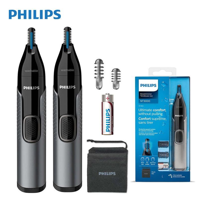 Philips Триммер для носа и ушей PHPNT3650, кол-во насадок 1