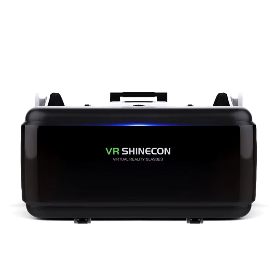 Очки виртуальной реальности с наушниками 3D VR SHINECON для смартфона цвет белый