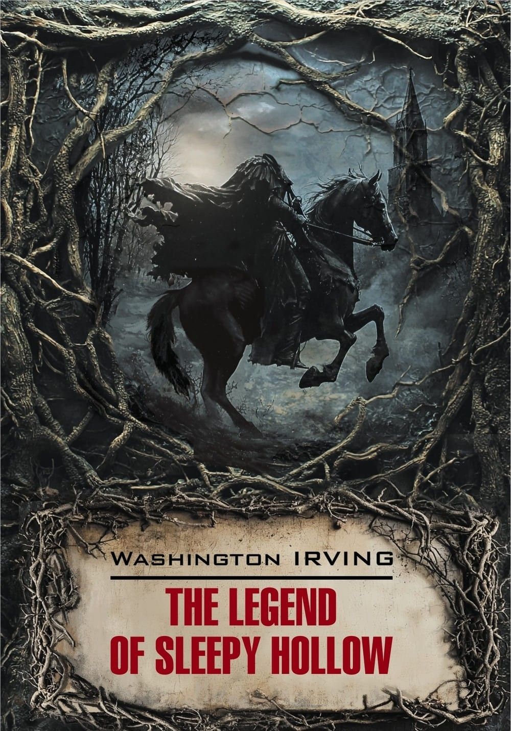 Легенда о Сонной Лощине. The Legend of Sleepy Hollow. Книга для чтения на английском языке. Ужасы | Ирвинг Вашингтон