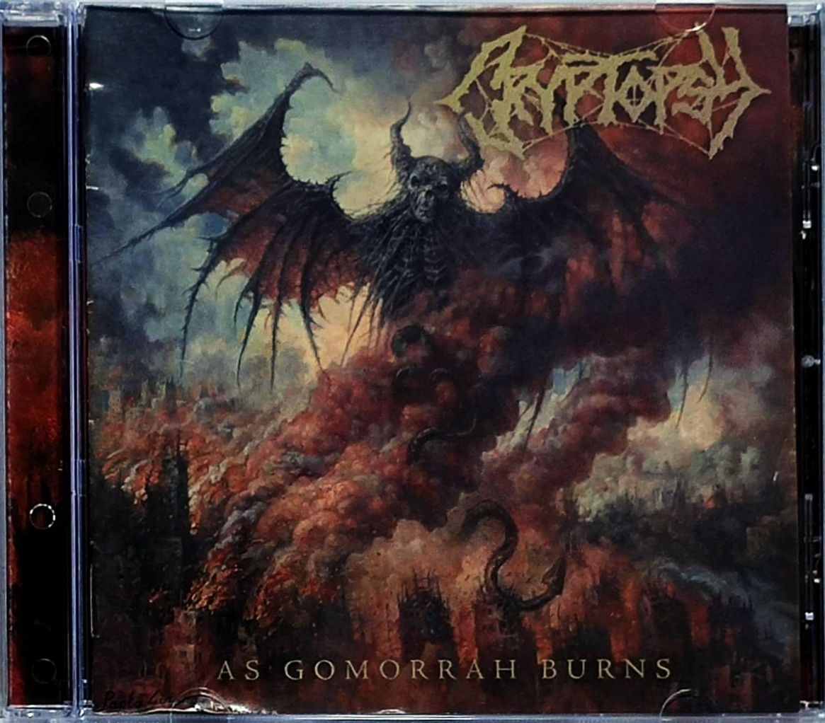 CRYPTOPSY "As Gomorrah Burns" CD диск 2023 Technical Death Metal