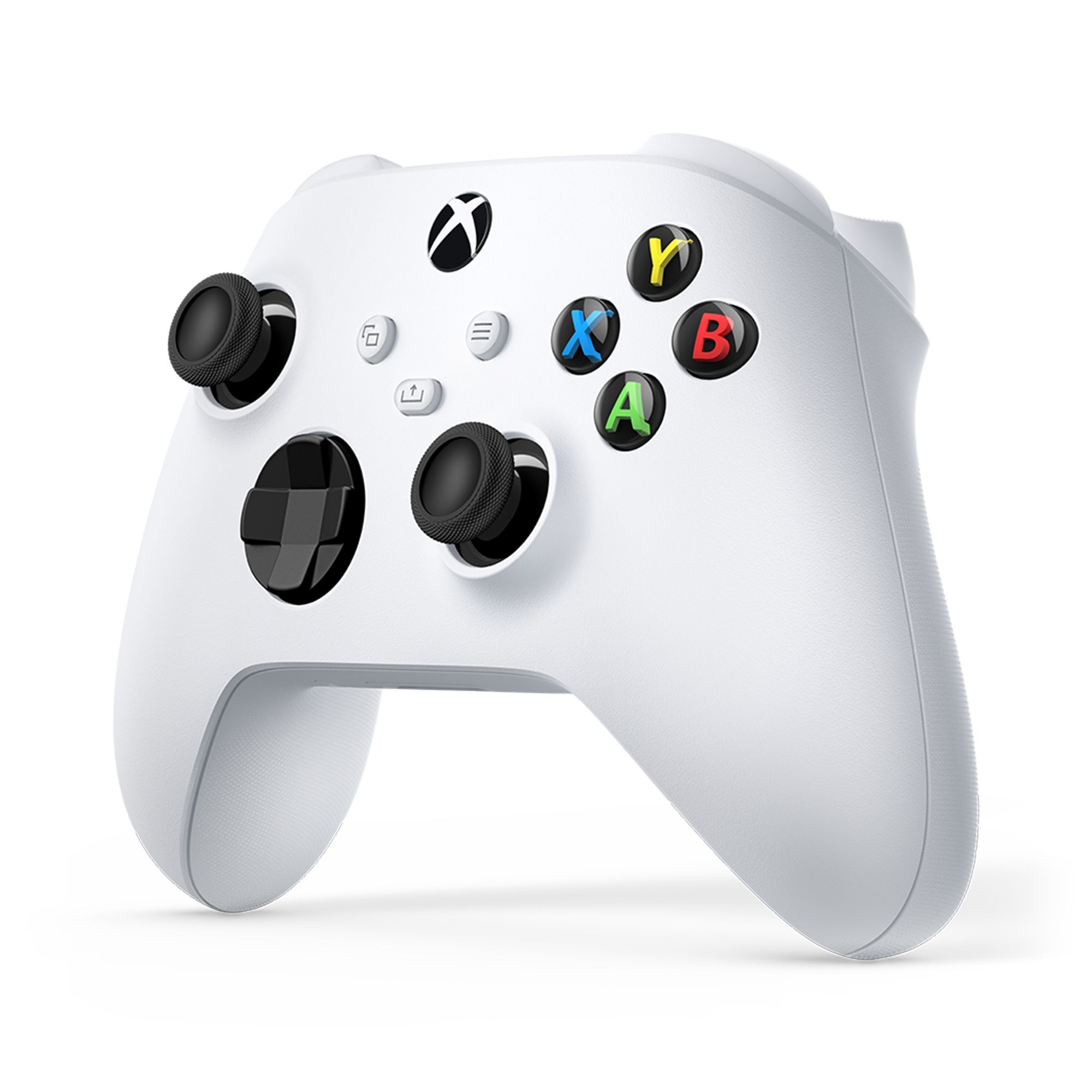 Беспроводной геймпад Microsoft Xbox One / Series S X Robot White Белый (QAS-00009)