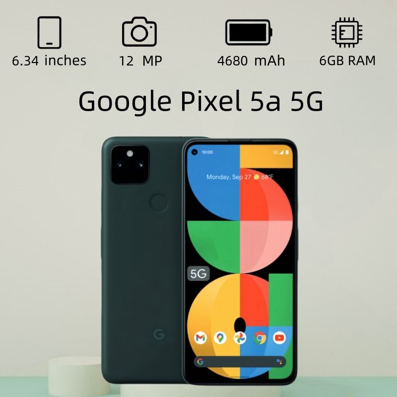 GoogleСмартфонPixel5aEU128ГБ,черный