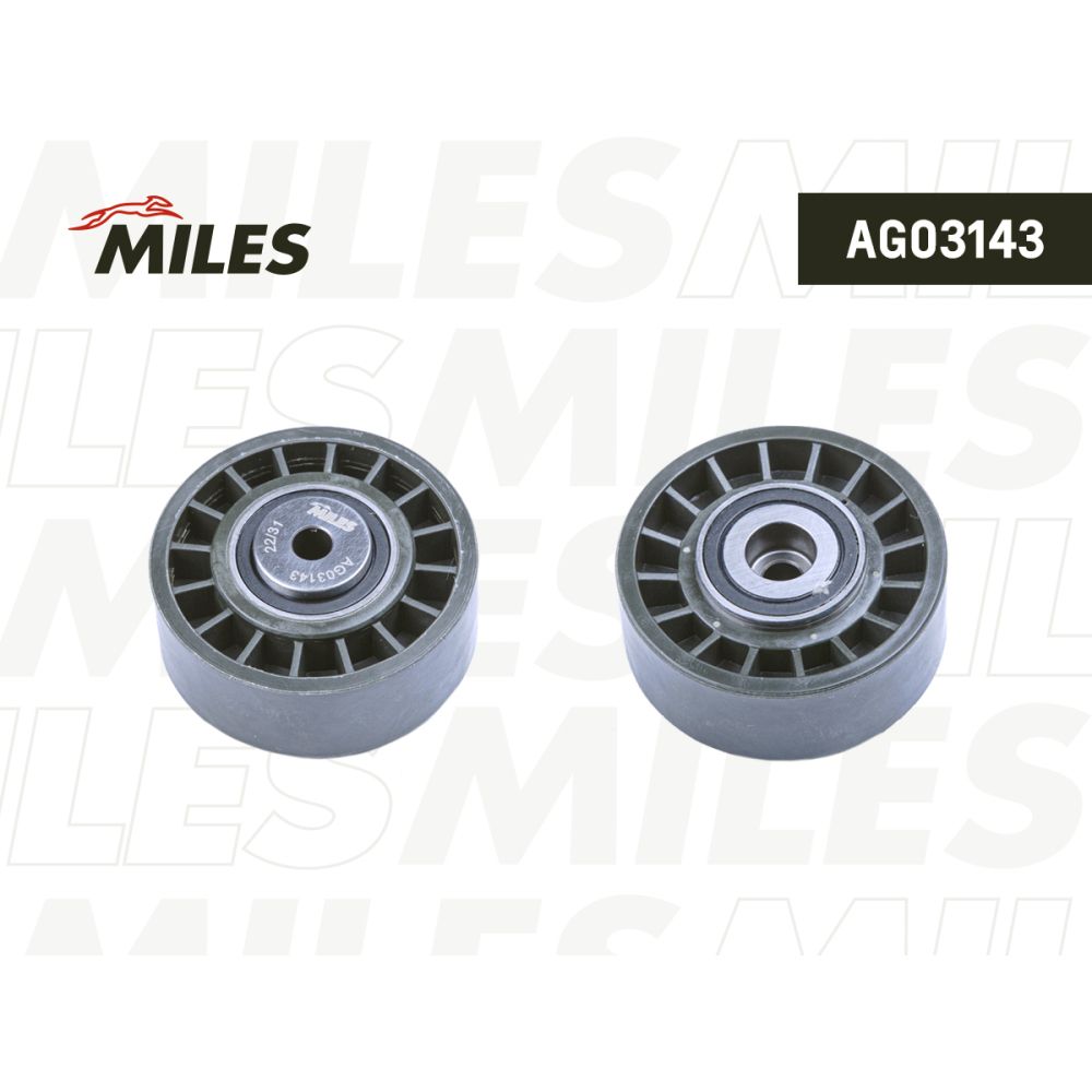 Ролик натяжителя MILES AG03143 MB W202/210/203 2.0/2.3 Kompressor MILES AG03143, oem 1032000570