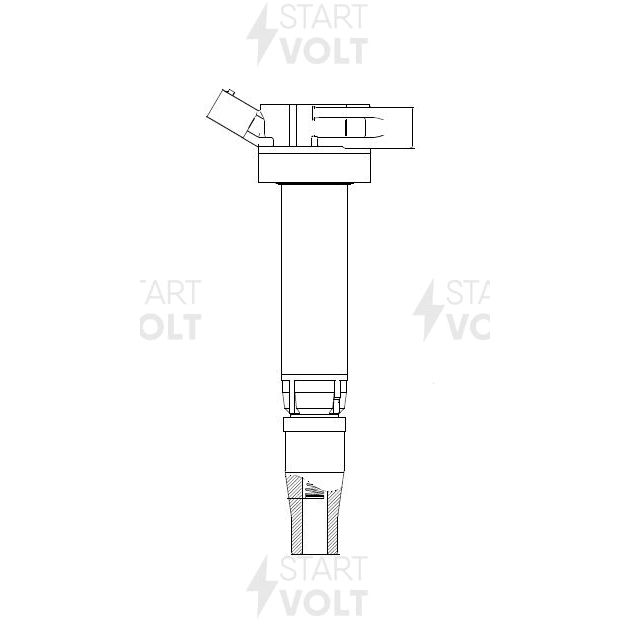 Катушка зажигания Toyota Highlander 14-, LC Prado (J150) 15-, Lexus RX 15- 3.5i 2GRFKS StartVolt STARTVOLT SC 1904