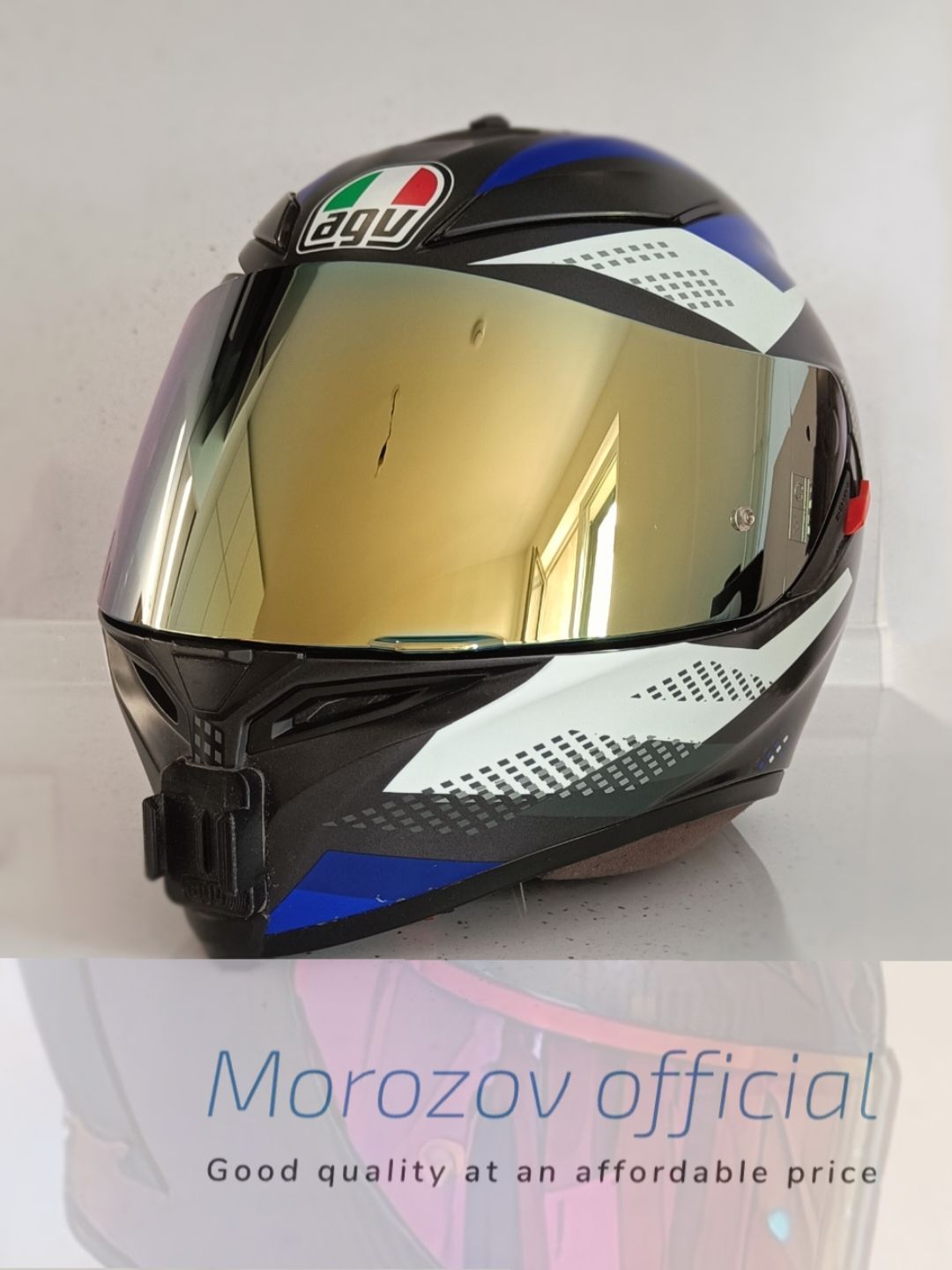 Визор Agv k1, k3sv, k5 gt2 gold (золотой песочный)