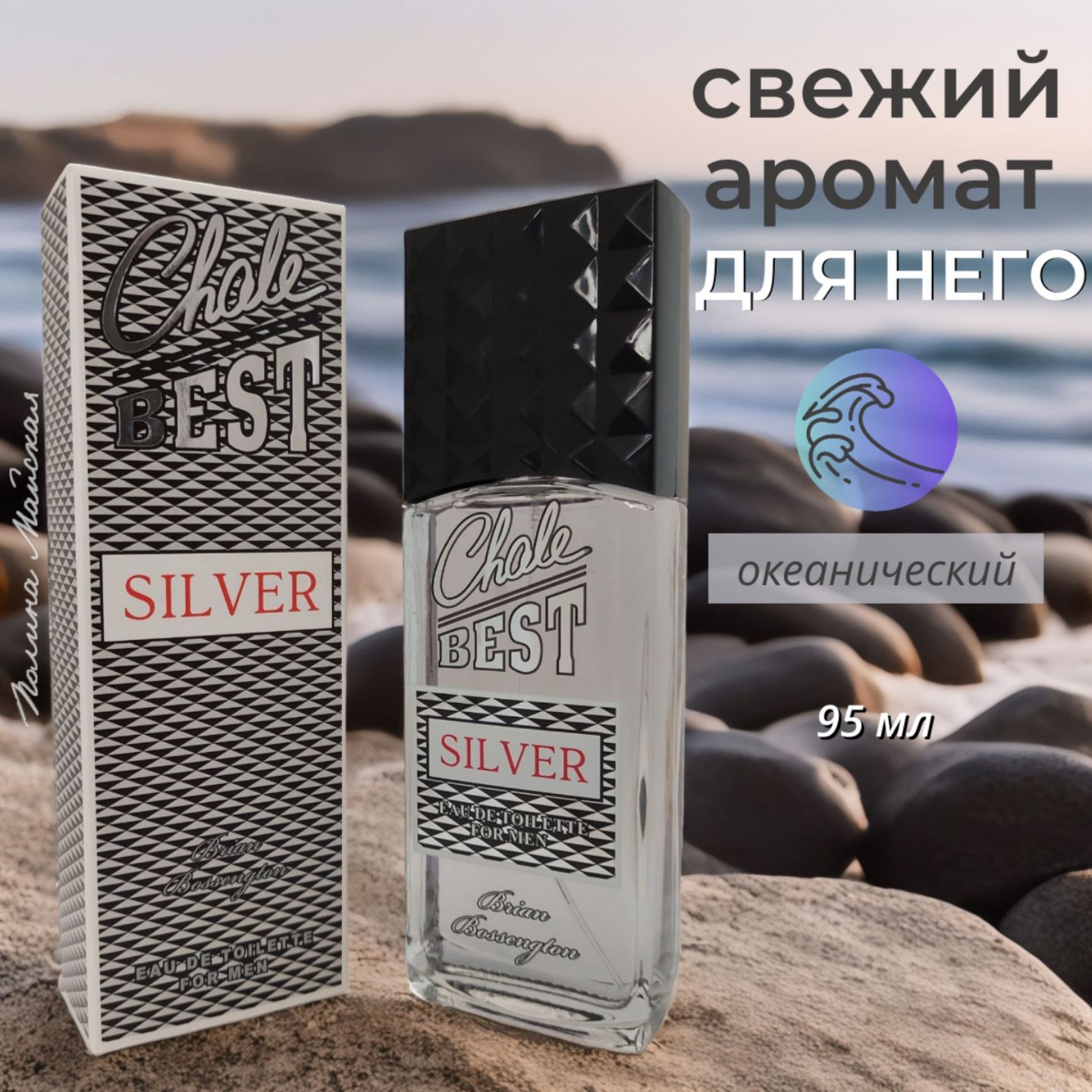 Positive Parfum Туалетная вода CHALE BEST SILVER 95 мл