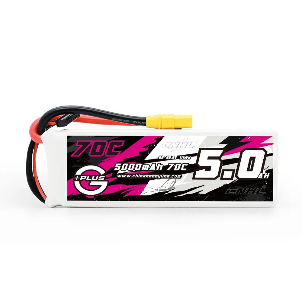 CNHL G+PLUS 6S 22.2V 5000mAh 70C Lipo Battery