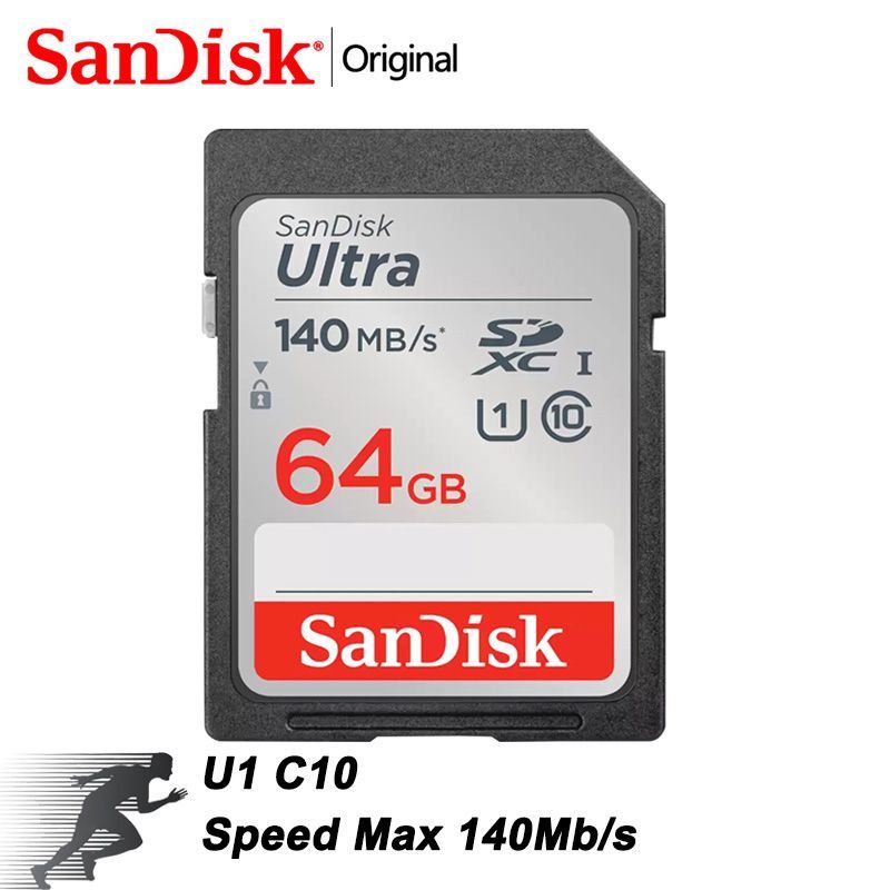 SanDisk Карта памяти Ultra 64 ГБ  (SDSDUNC-064G)