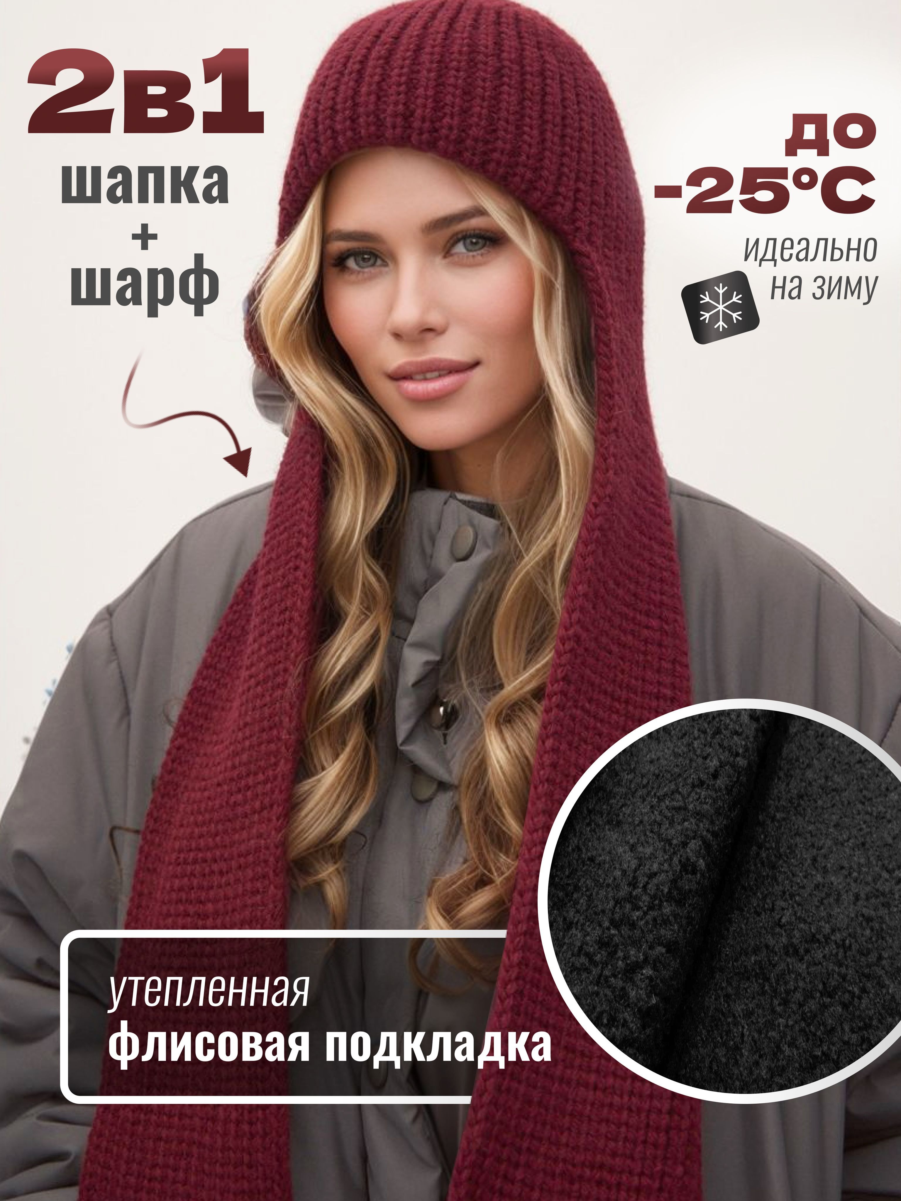 Шапка Trendy Unique Женская коллекция