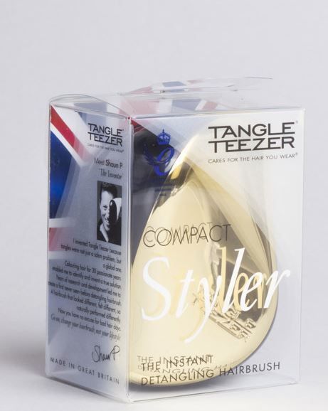 Расческа для волос Tangle Tezeer compact styler Gold Rush