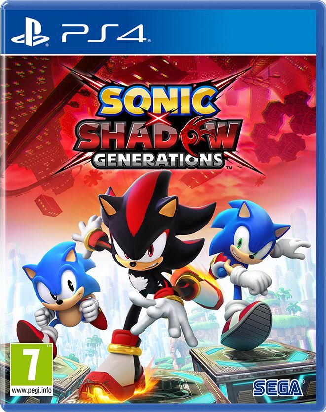 Игра Sonic x Shadow Generations (PlayStation 4, Русские субтитры)