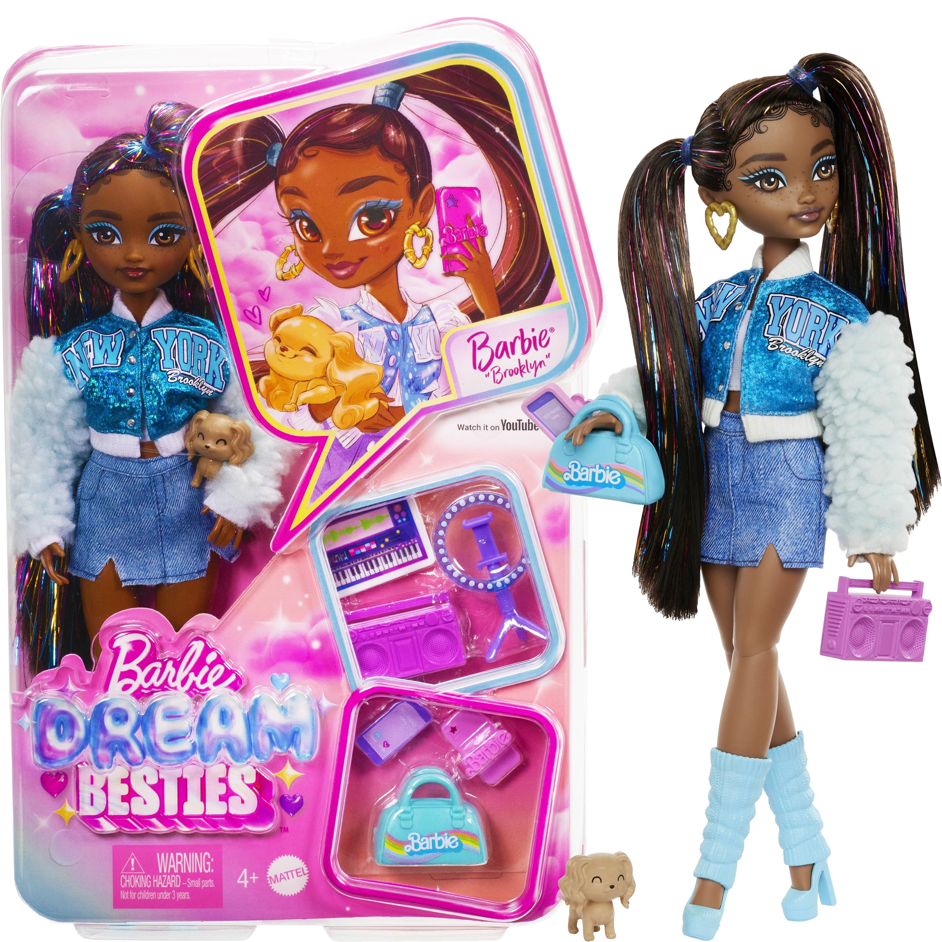 Barbie Dream Besties, кукла Барби Малибу и аксессуары HYC20