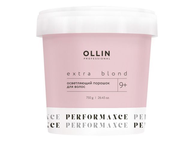 Ollin Blond Performance Extra Blond 9+ Порошок для обесцвечивания волос 750гр