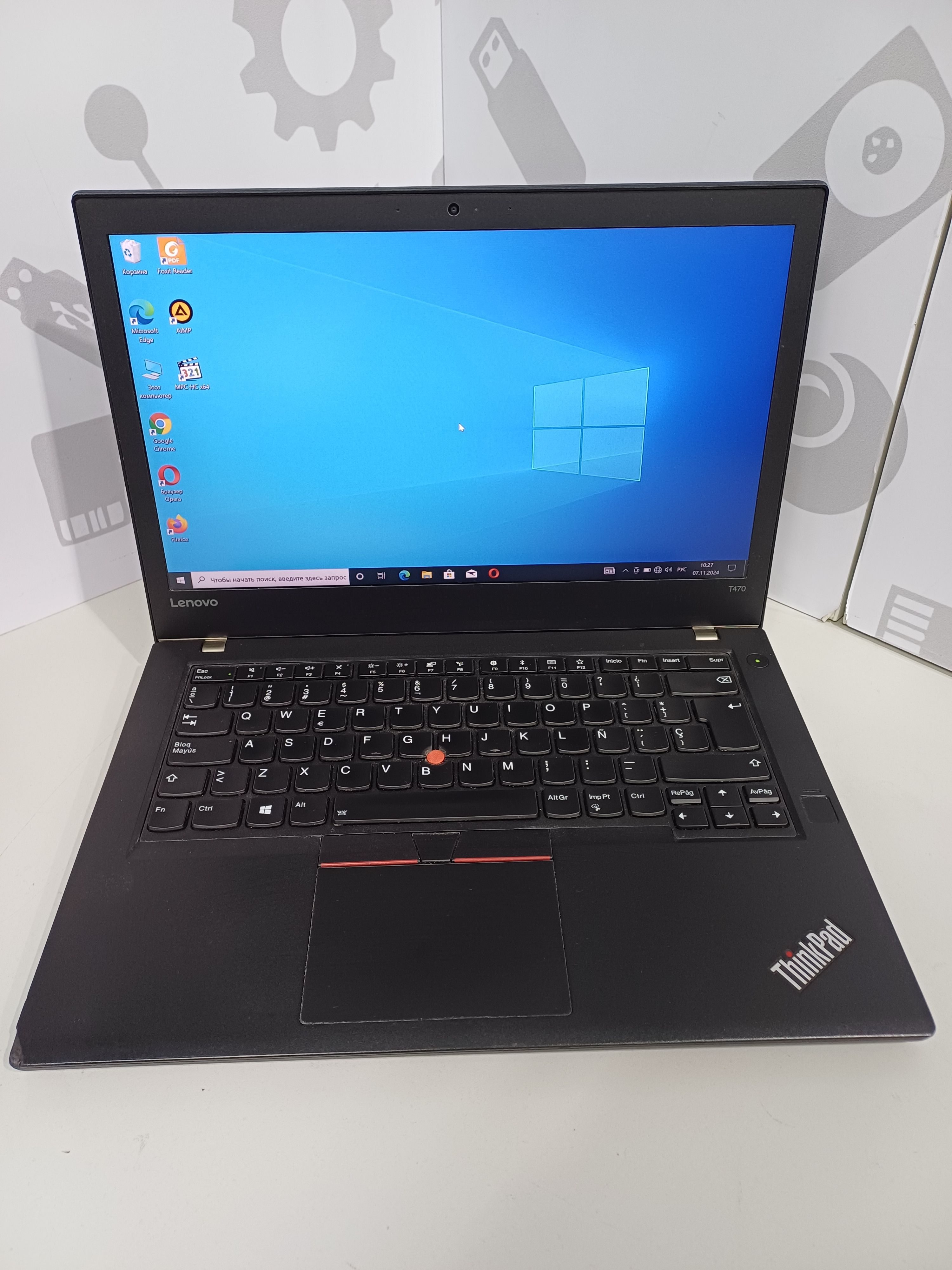 LenovoНоутбукLenovoThinkPadT470i5-6300U8Gb256GbНоутбук14",IntelCorei5-6300U,RAM8ГБ,SSD256ГБ,IntelUHDGraphics620,WindowsPro,черный,Английскаяраскладка