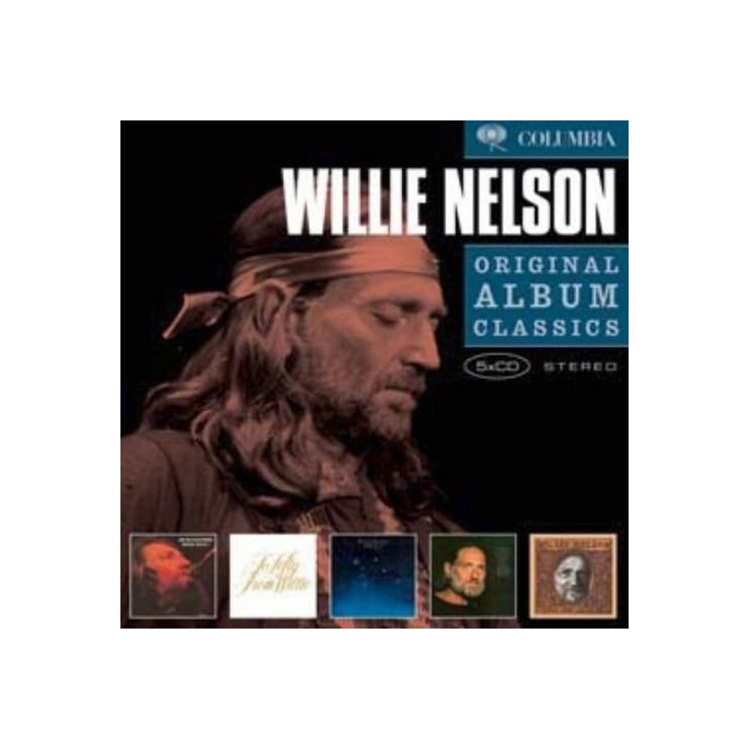 Музыкальный диск Willie Nelson - Original Album Classics (5CD) 2008 Sony Papersleeves In Case