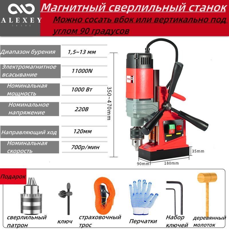 Магнитный сверлильный станок