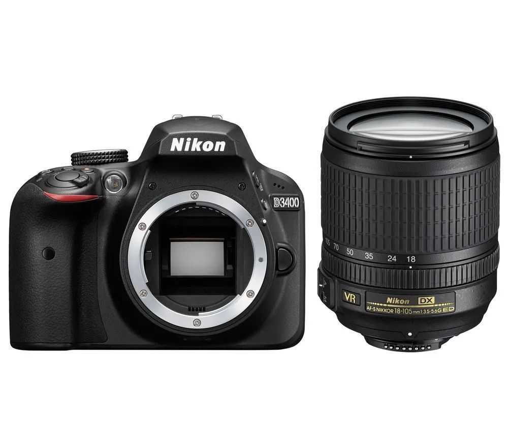 Фотоаппарат Nikon D3400 kit 18-105mm