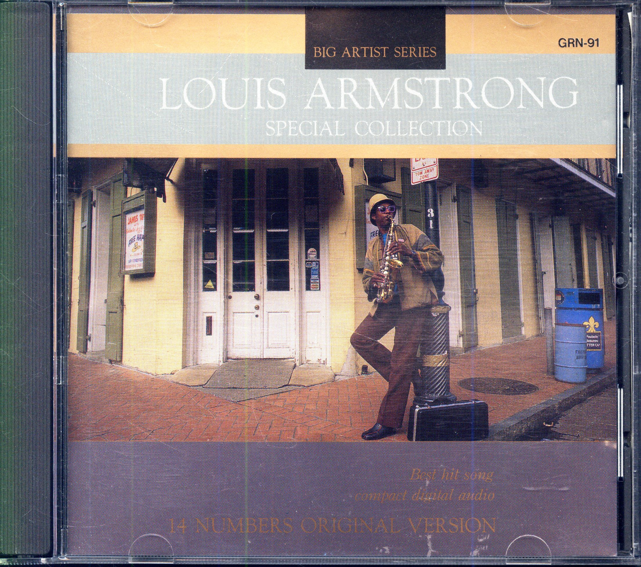 Louis Armstrong. Special Collection - What A Wonderful World (Japan, AILE DISQUE, GRN-91, диск) CD