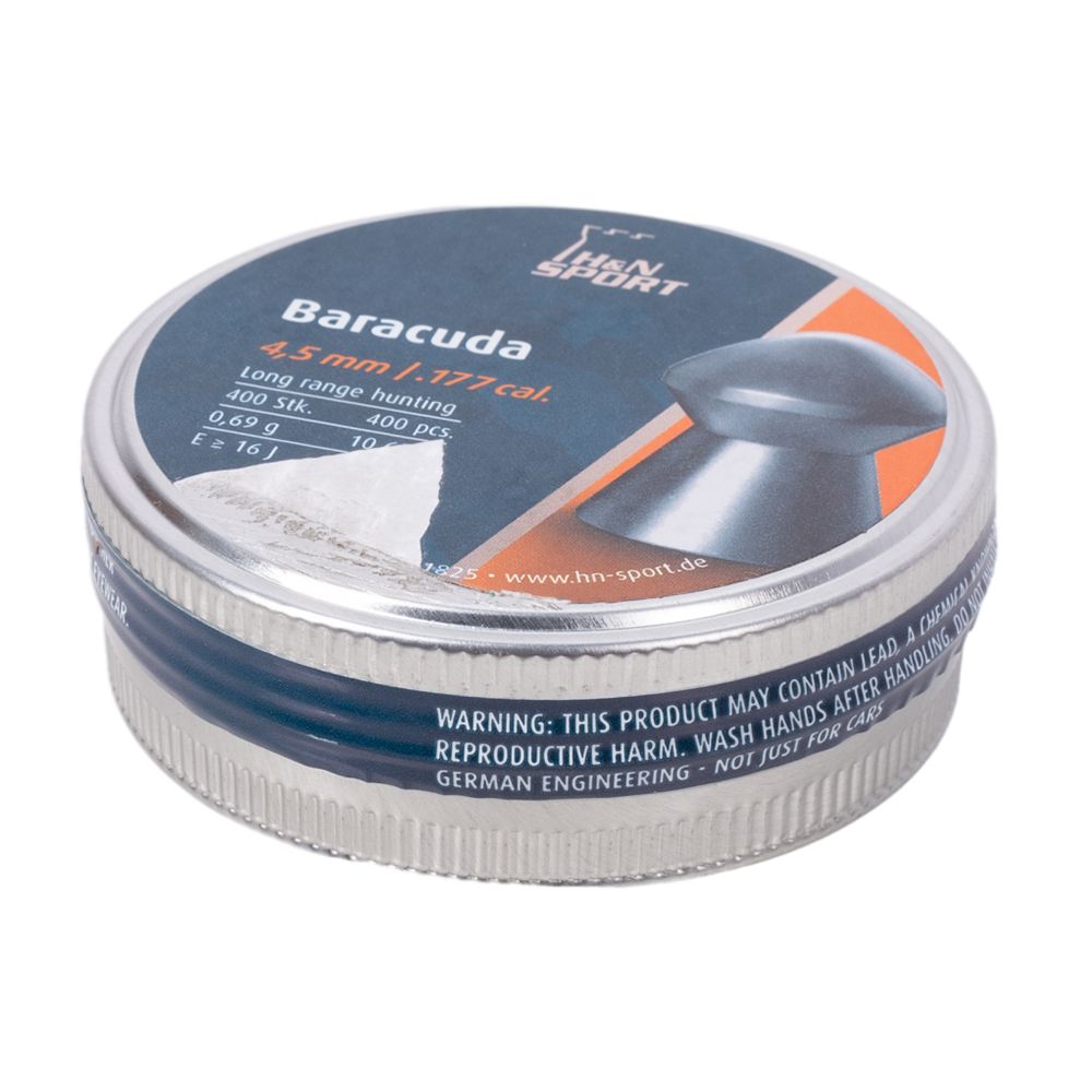 Пуля пневм. H&N Barracuda, 4,5 мм., 10,65 гран (400 шт.), 00000429
