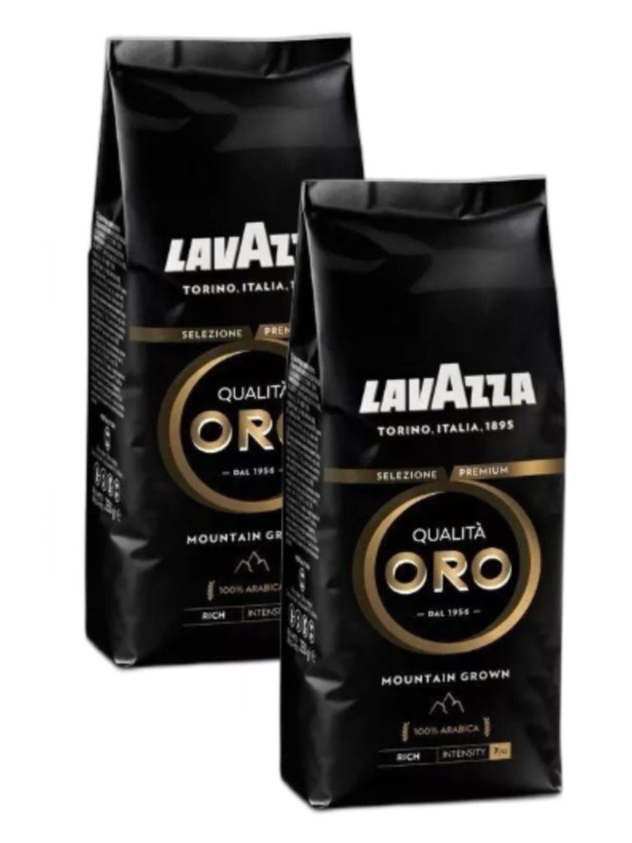 Кофе в зернах Lavazza Qualita Oro Mountain Grown, 250г x 2шт