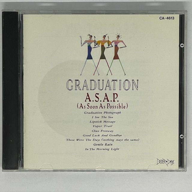 Музыкальный диск A.S.A.P.-Graduation (CD, JAPAN) '90 MINT