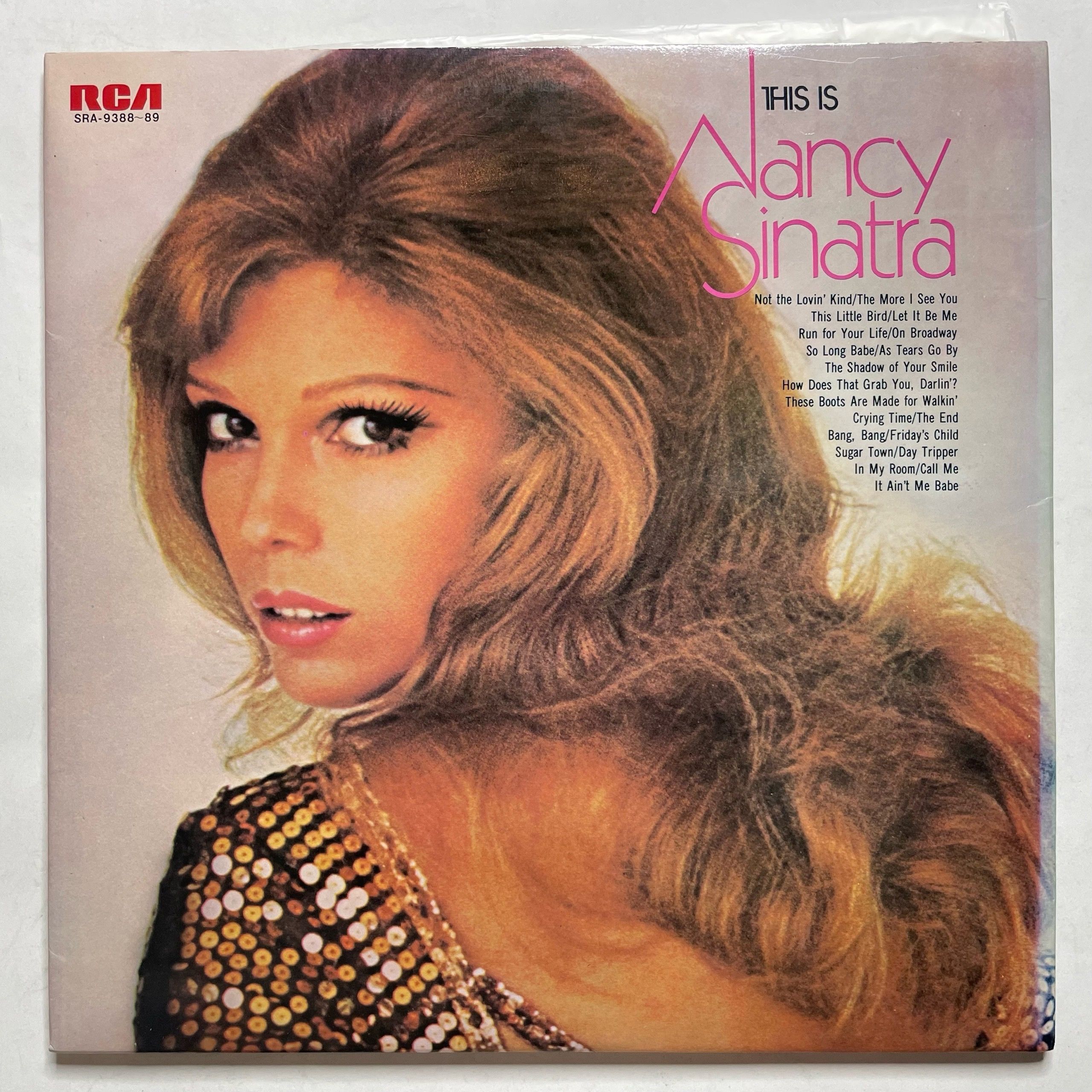 Винтажная виниловая пластинка LP This Is Nancy Sinatra (Japan 1972) (No Obi)